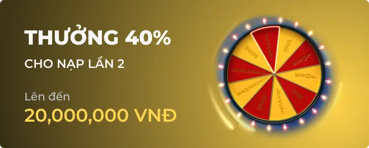 18win - Thưởng Slots 40%